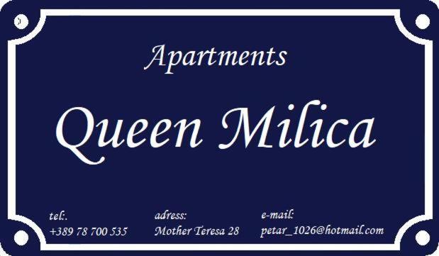 Queen Milica Escópia Exterior foto